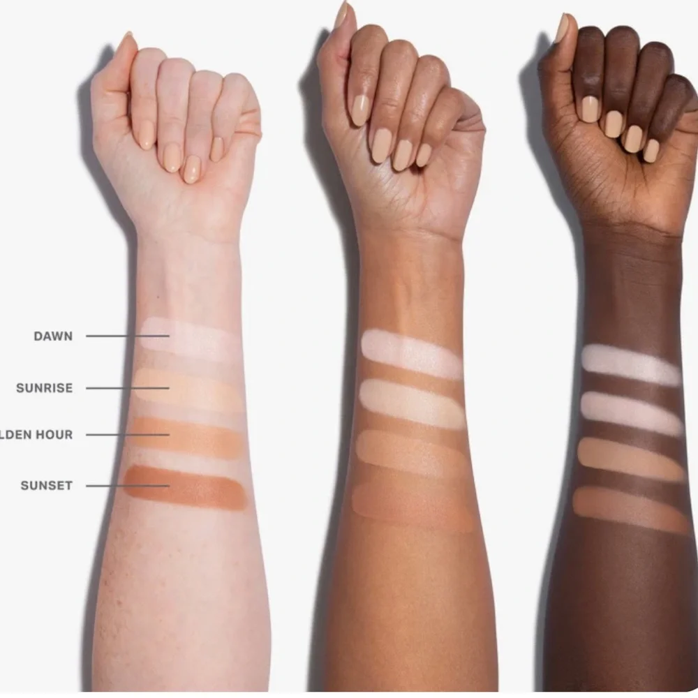 Morphe Cloudlight Sunset Cocoa with Balancing Orange Soft Glow Veil New